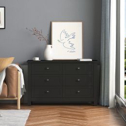 DRAWER DRESSER CABINET BAR CABINET, storge cabinet, lockers, retro shell-shaped handle, can be placed in the living room, bedroom, dining room,black