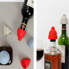 Beanie Cap Silicone Bottle Stopper Set of 3